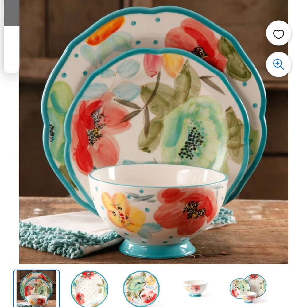 The Pioneer Woman 4 piece set